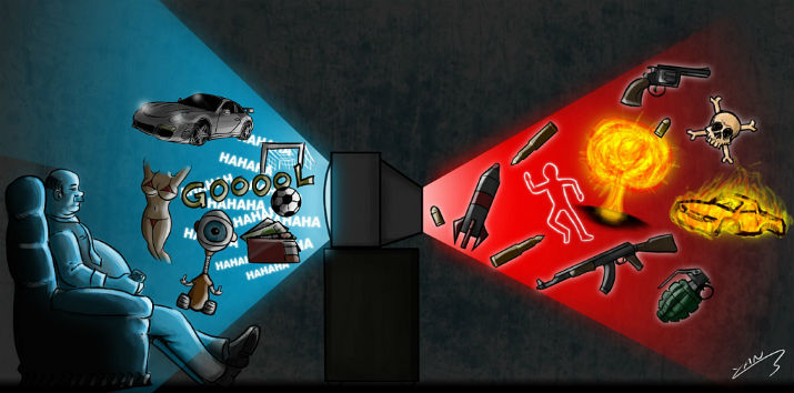 Убийственное влияние телевидения